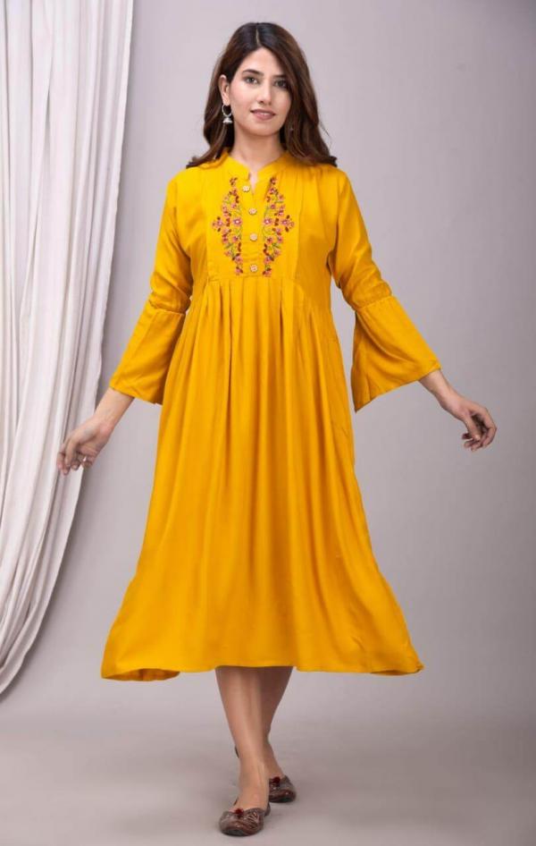 Lilly Feeding 2 Rayon Fancy Feeding Kurti Collection 